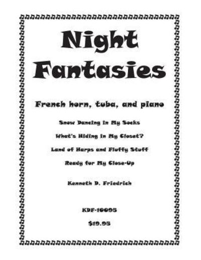 Cover for Kenneth Friedrich · Night Fantasies (Paperback Book) (2010)