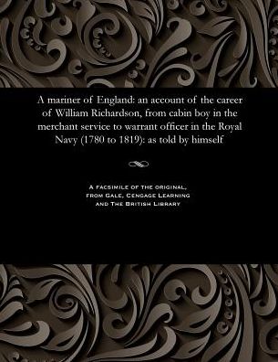 Cover for Edmund Spencer Eardley Ed Childers · A Mariner of England (Paperback Book) (1908)