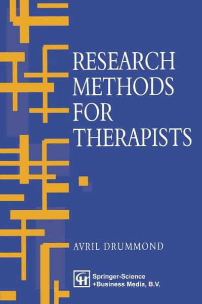 Cover for Avril Drummond · Research Methods for Therapists (Paperback Bog) [1996 edition] (1996)