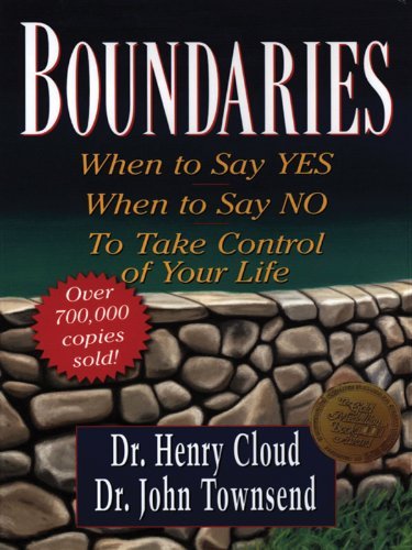 Cover for John Townsend · Boundaries: when to Say Yes, when to Say No, to Take Control of Your Life (Walker Large Print Books) (Pocketbok) [Lrg edition] (2004)