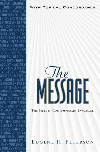 Cover for Eugene H. Peterson · The Message Personal Size (Innbunden bok) (2010)