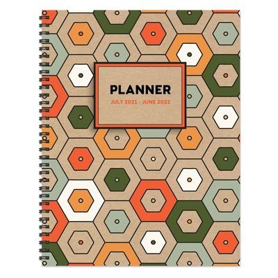 Cover for TF Publishing · Cal 2022- Hex Colors Academic Year Planner (Calendar) (2021)