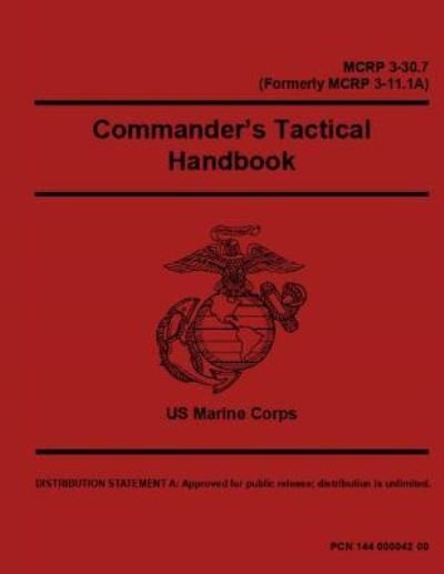 Cover for Department of Defense · Commander's Tactical Handbook (Pocketbok) (2018)