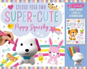 Colour Your Own Super-Cute Puppy Squishy - Make Believe Ideas - Merchandise - Make Believe Ideas - 9781800581074 - March 1, 2021