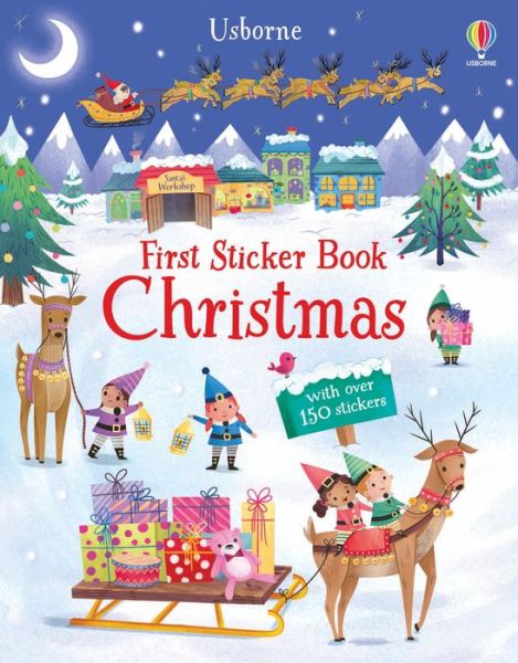 First Sticker Book Christmas - Alice Beecham - Książki - Usborne Publishing, Limited - 9781805317074 - 5 września 2023