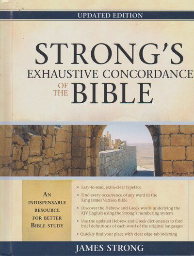 Cover for James Strong · Strong's Exhaustive Concordance of the Bible (Hardcover Book) [Updated edition] (2020)