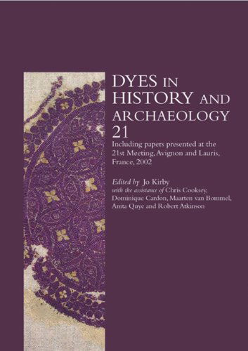 Cover for Jo Kirby · Dyes in History and Archaeology 21 (Paperback Book) (2008)