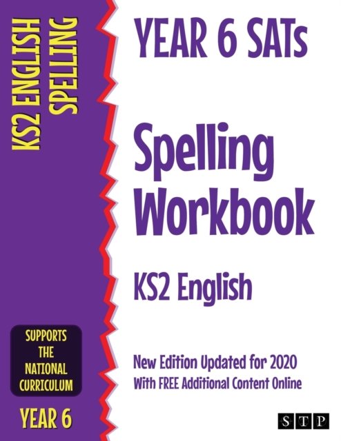 Cover for STP Books · Year 6 SATs Spelling Workbook KS2 English (Pocketbok) (2019)