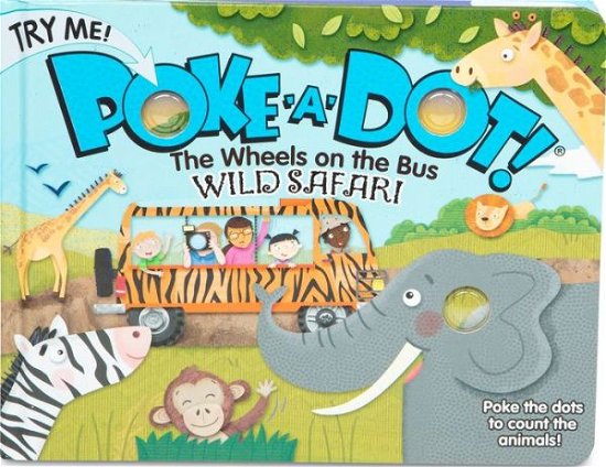 Cover for Melissa &amp; Doug · Poke-A-Dot: Wheels on the Bus (Hardcover Book) (2019)