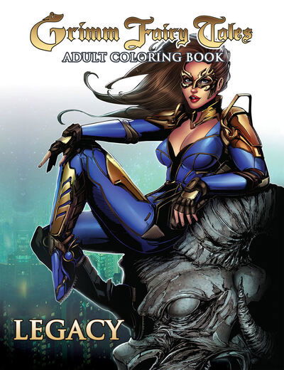 Cover for Joe Brusha · Grimm Fairy Tales Adult Coloring Book: Legacy (Pocketbok) (2020)