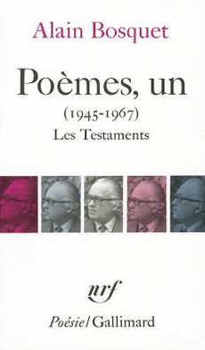 Cover for Alain Bosquet · Poemes, Un (Paperback Bog) [French edition] (1985)