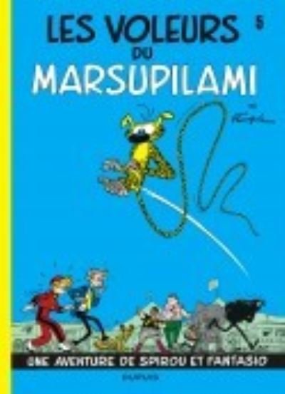Cover for Andre Franquin · Les aventures de Spirou et Fantasio: Les voleurs du Marsupilami (5) (Hardcover bog) (1954)