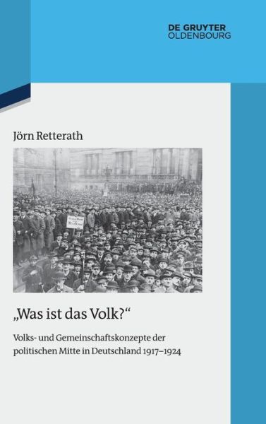 Cover for Retterath · &quot;Was ist das Volk?&quot; (Book) (2016)