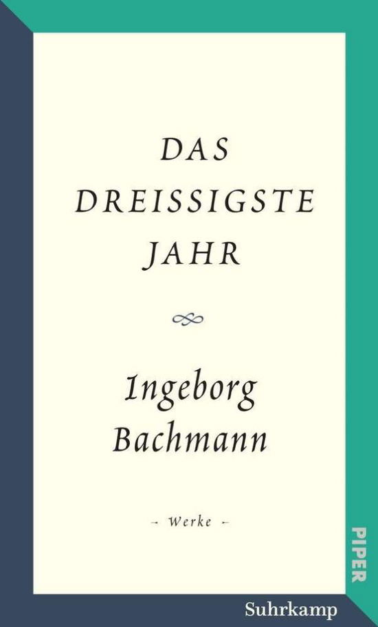 Cover for Bachmann · Das dreißigste Jahr (Book)