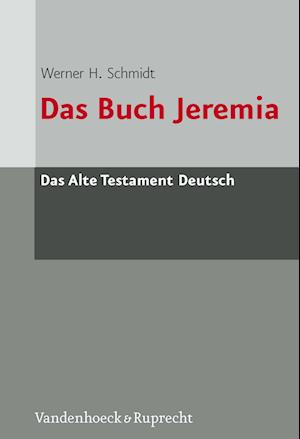 Cover for Werner H. Schmidt · Das Buch Jeremia 2 Bände (Hardcover Book) (2013)