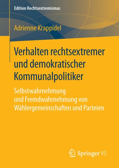 Cover for Krappidel · Verhalten rechtsextremer und (Book) (2016)