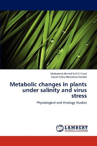 Cover for Emad Fathy Mohamed Dwidar · Metabolic Changes in Plants Under Salinity and Virus Stress: Physiological and Virology Studies (Pocketbok) (2012)
