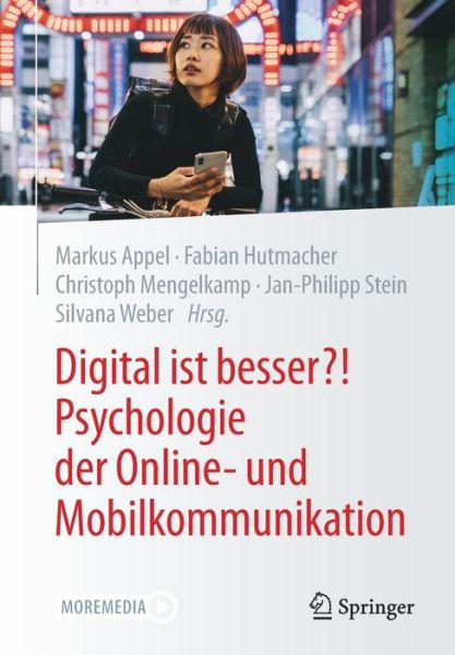 Cover for Appel · Digital Ist Besser?! Psychologie Der Online- Und Mobilkommunikation (Book) (2024)