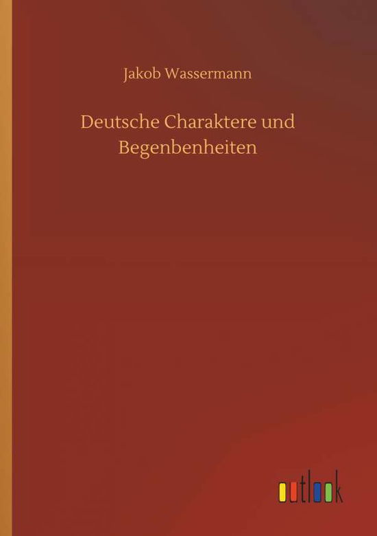 Cover for Wassermann · Deutsche Charaktere und Bege (Book) (2018)