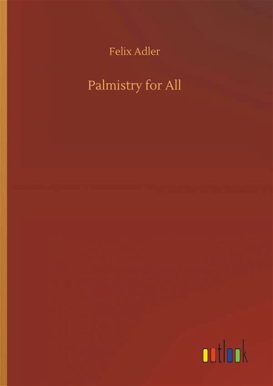 Cover for Adler · Palmistry for All (Bok) (2019)