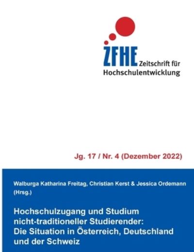 Cover for Jessica Ordemann · Hochschulzugang und Studium nicht-traditioneller Studierender: Die Situation in Österreich, Deutschland und der Schweiz (Paperback Book) (2022)