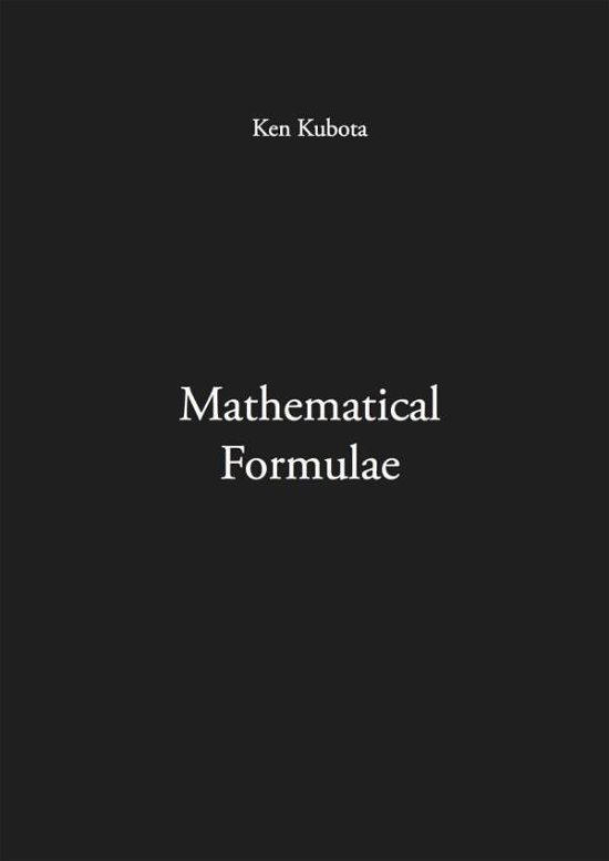 Cover for Kubota · Mathematical Formulae (Bog) (2017)