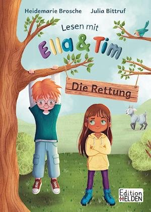 Cover for Heidemarie Brosche · Lesen mit Ella und Tim - Die Rettung (Book) (2023)