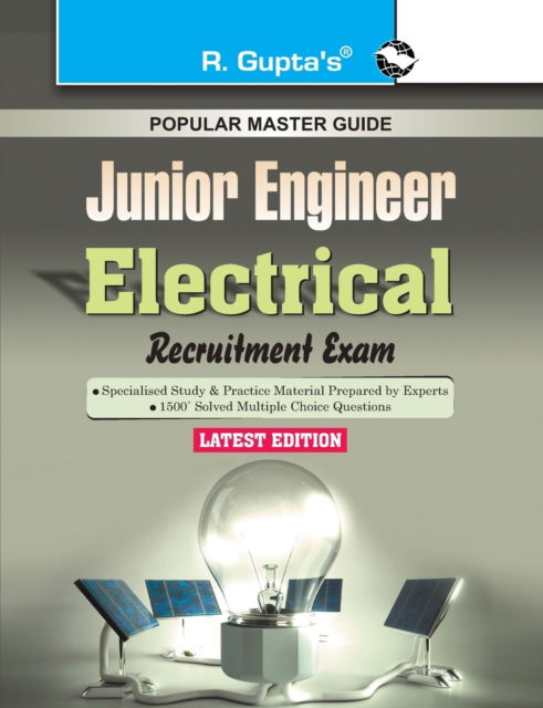 Junior Engineers Examination Electrical Engineering Guide - Rph Editorial Board - Books - RAMESH PUBLISHING HOUSE - 9788178126074 - October 1, 2020