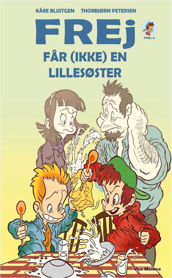 Cover for Kåre Bluitgen · FREJ: Frej får (ikke) en lillesøster (Inbunden Bok) [1:a utgåva] (2020)
