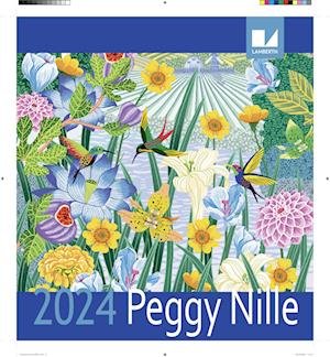 Peggy Nille kalender 2024 - Peggy Nille - Kirjat - LAMBERTH - 9788775662074 - perjantai 12. toukokuuta 2023