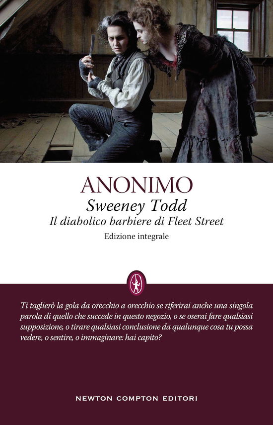 Cover for Anonimo · Sweeney Todd. Il Diabolico Barbiere Di Fleet Street. Ediz. Integrale (DVD)