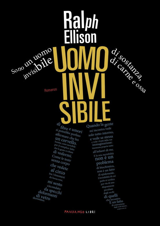 Cover for Ralph Ellison · Uomo Invisibile (Book)