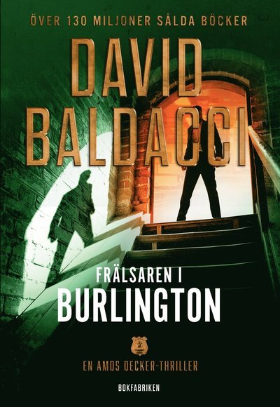Cover for David Baldacci · Amos Decker: Frälsaren i Burlington (Indbundet Bog) (2019)