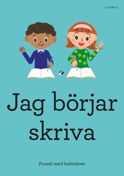 Cover for Sten Johnson · Jag börjar skriva : pyssel med bokstäver (Book) (2020)