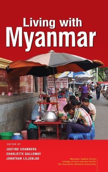 Cover for Living with Myanmar (Hardcover Book) (2020)