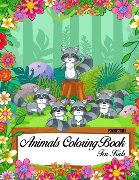 Cover for Rainbow Publishing · Animals Coloring Book For Kids (Volume-1) (Paperback Book) (2020)