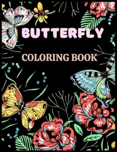 Cover for Ahr Sotej · Butterfly Coloring Book (Taschenbuch) (2021)