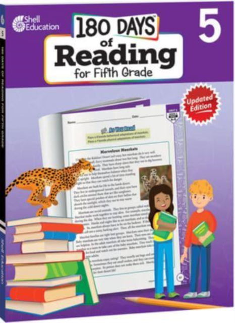 Cover for Kathy Kopp · 180 Days&amp;Trade; of Reading for Fifth Grade (Book) (2023)