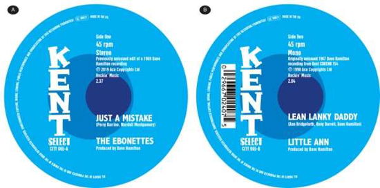 Cover for The Ebonettes · Just a Mistake (7&quot;) (2020)