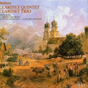 Cover for Gabrieli String Quartet · Brahms Clarinet Quintet  Cla (CD) (1990)