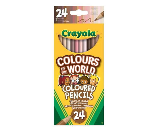 Cover for Colors of the world kleurpotloden Crayola: 24 stuks (68 · Colors of the world kleurpotloden Crayola: 24 stuks (68-4607) (Toys)