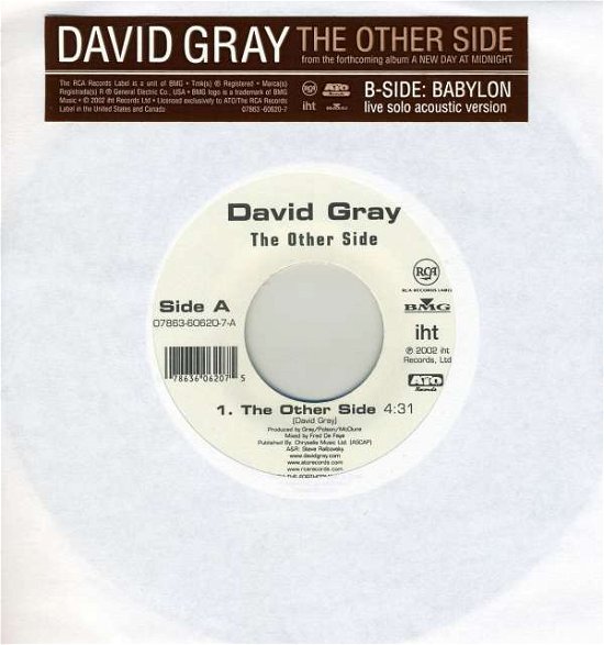 Cover for David Gray · Other Side / Babylon: Live at Joe's Pub (7&quot;) (2002)
