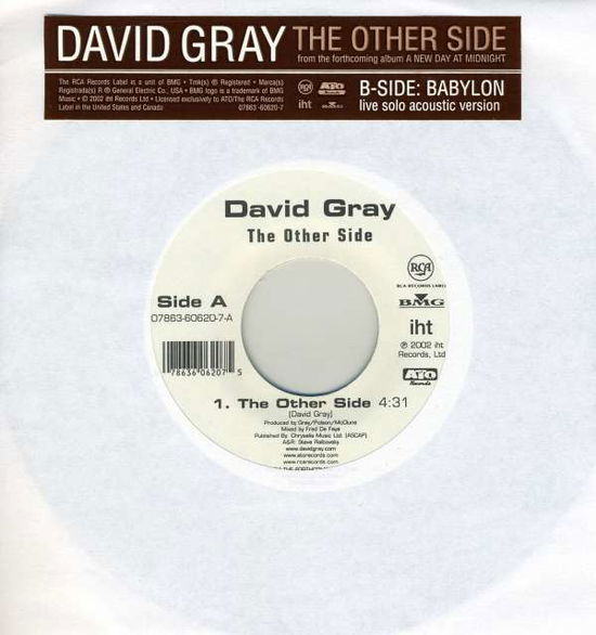 Other Side / Babylon: Live at Joe's Pub - David Gray - Musik - RCA - 0078636062075 - 24. september 2002