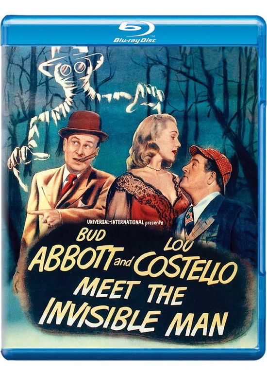 Cover for Abbott &amp; Costello: Meet the Invisible Man (Blu-ray) (2018)