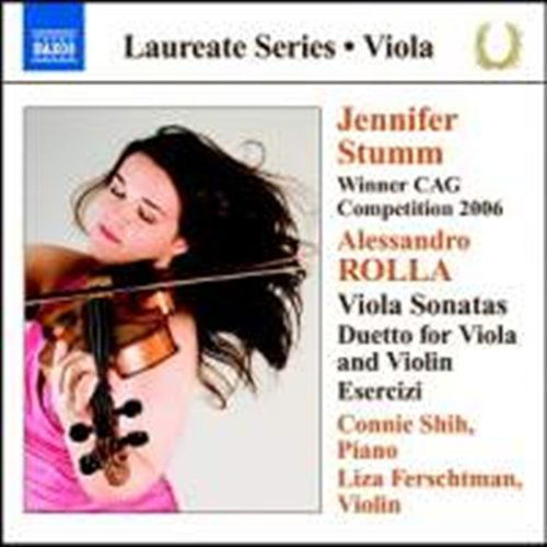 Cover for Rolla / Stumm / Ferschtman / Schih · Sonatas for Viola &amp; Piano (CD) (2011)