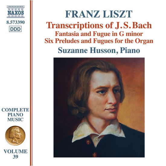 Cover for Liszt / Husson,suzanne · Transcriptions of J.s. Bach (CD) (2015)