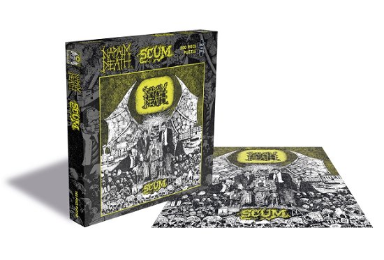 Scum (500 Piece Jigsaw Puzzle) - Napalm Death - Merchandise - Plastic Head - 0803343267075 - 4. November 2020