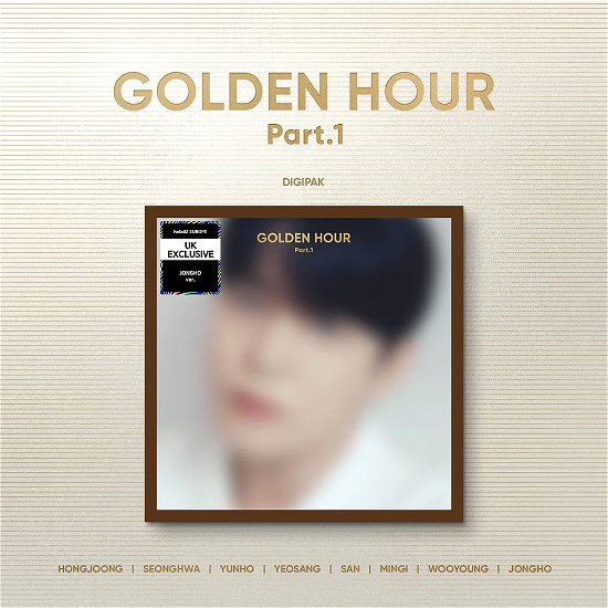 Cover for ATEEZ · Golden Hour pt.1 (CD/Merch) [UK Excl. Digipack edition] [Jongho Version] (2024)