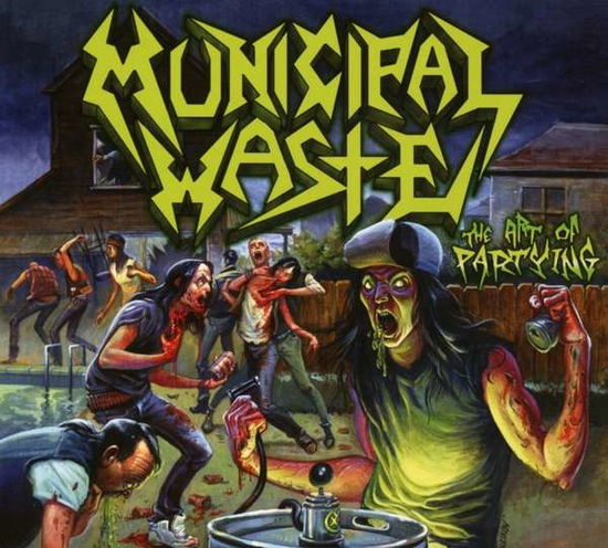 Cover for Municipal Waste · The Art Of Partying (Digipack Cd) (CD) [Digipak] (2018)