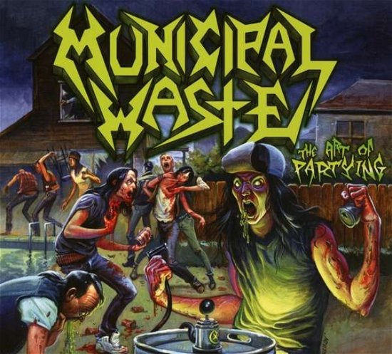 Cover for Municipal Waste · The Art Of Partying (Digipack Cd) (CD) [Digipak] (2018)